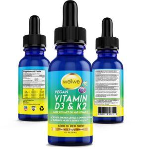 Vegan Vitamin D3 K2 1oz (30ml)
