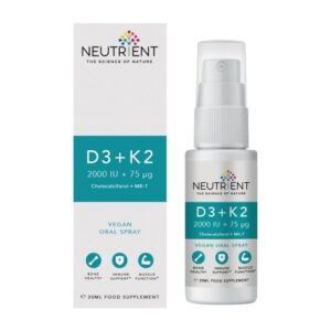 Neutrient™ D3 + K2 VITAMIN D & VITAMIN K ORAL SPRAY